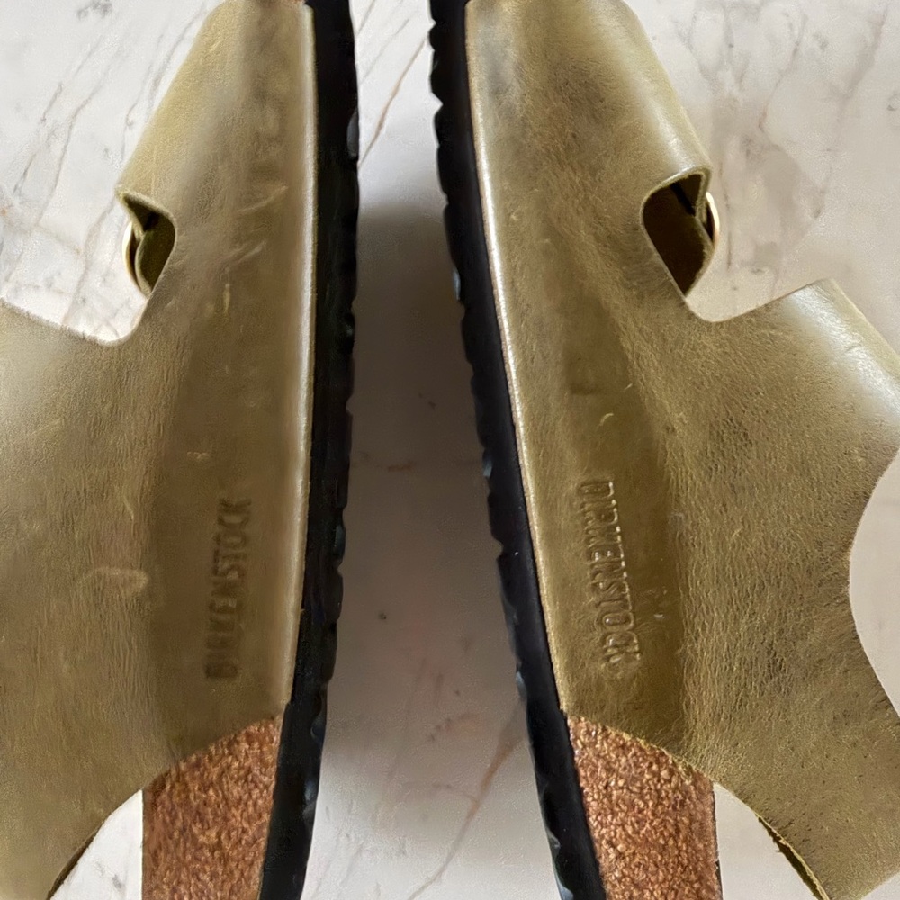 Birkenstock Women's Gold Sandals - Picture 2 of 3